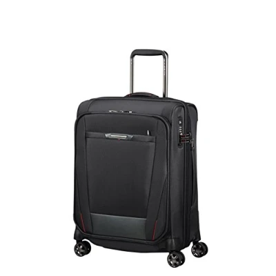 Image of Samsonite Pro DLX 5 Spinner S Expandable Hand Luggage, 55 cm, 40.5/51.5 Litre, Black