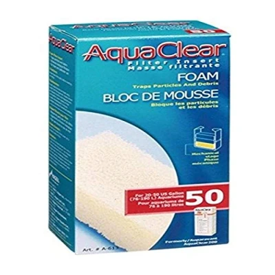 Image of Aquaclear Hagen Filter Insert Foam 200/50