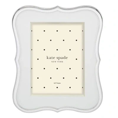 Image of kate spade new york Crown Point 5&quot; x 7&quot; Frame, Silver