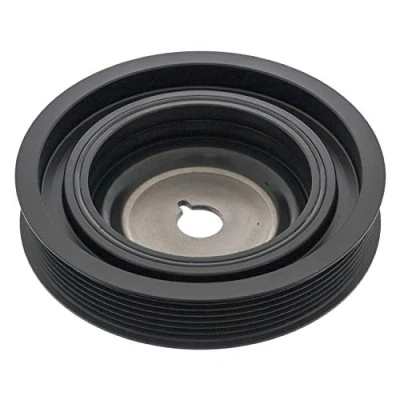 Image of 8200315270 crankshaft Pulley FEBI BILSTEIN 100981 6PK 157mm 6 for RENAULT: Clio 3, III Grandtour, 4