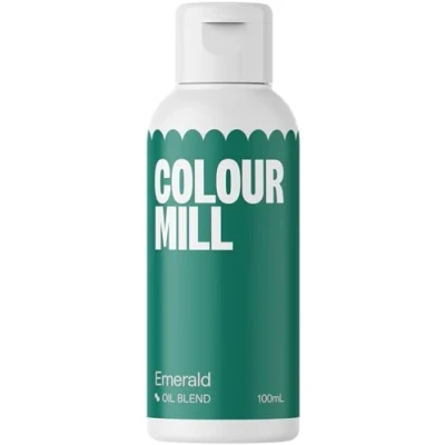 Image of Colour Mill Emerald Next Generation Oil Based Food Colouring for Baking, Decorating, Icing and Cooking Dye DIY Slime Crafts 100 ml