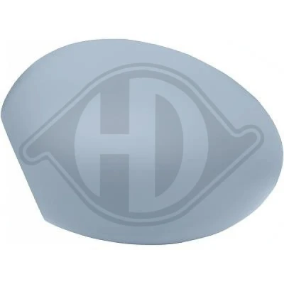 Image of 51162753663, 51162754913 Cover, outside mirror DIEDERICHS 1206027 Left primed MINI: Hatchback, Clubman, Convertible