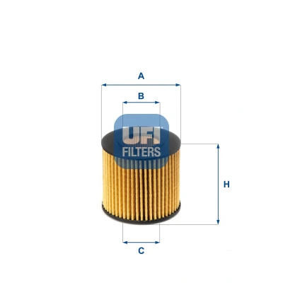 Image of Ufi Filters 25.086.00 Oil Filter