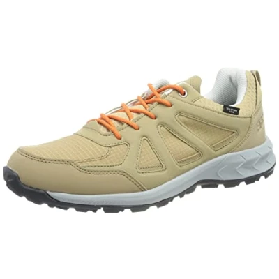 Image of Jack Wolfskin Women&#039;s Woodland 2 Texapore Low W Walking Shoe, Sandsteinfarben, 6.5 UK