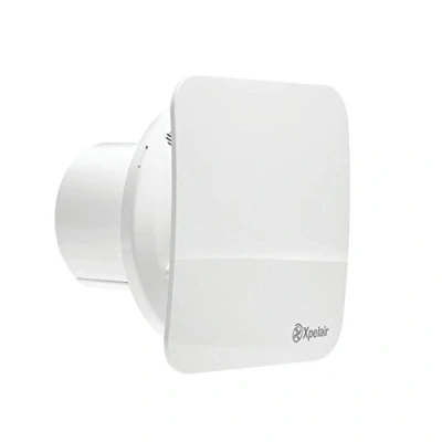 Image of Xpelair C4PS 12W Simply Silent Contour Bathroom Extractor Fan w/Pull Cord