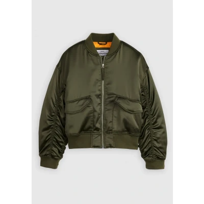 Image of Levi&#039;s ANDY Techy Bomber Jacket, Women&#039;s, Size: XS, Deep depths