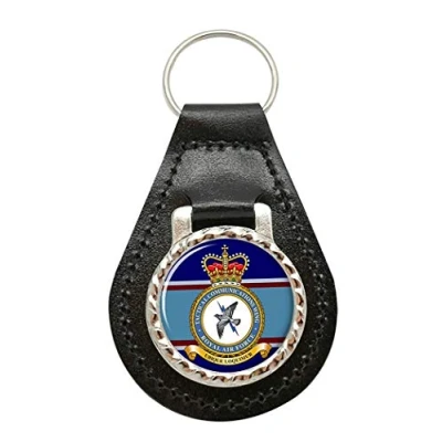 Image of Giftshop UK Tactical Communications Wing, RAF Leather Key Fob