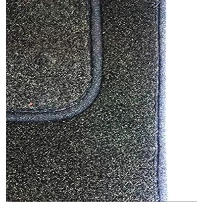 Image of Sakura SS4640BU Carpet Floor Mat, Blue Trim