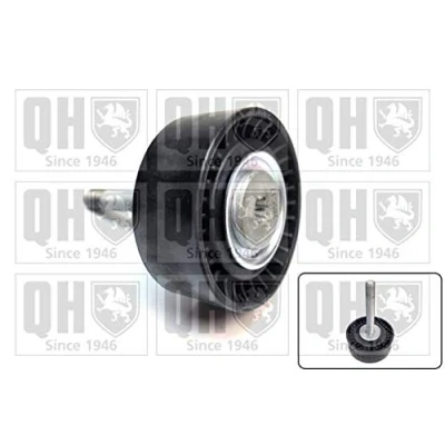 Image of 51837960, 55222538 Idler Pulley QUINTON HAZELL QTA1459