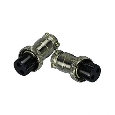 Image of RIVERWELD 2pin Aviation Socket Air Connector Female 16 2P Fitting TIG Welding Torch and Plasma Cutter 2PK
