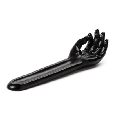 Image of Puckator Mantric Tarot Hand Palm Ashcatcher Incense Stick Burner Zen Meditation Gifts Holders For Sticks Spiritual Men And Women Resin