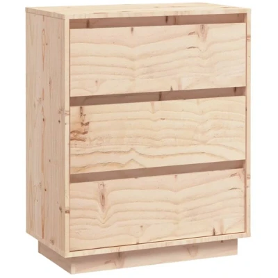 Image of vidaXL Sideboard 60x34x75 cm Solid Wood Pine
