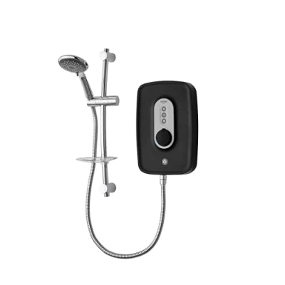 Image of Triton Danzi Electric Shower 8.5kW Black (Opal 3, Aquasurge, Perea)