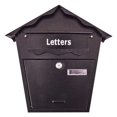 Image of Amtech S5550 Post Box Black