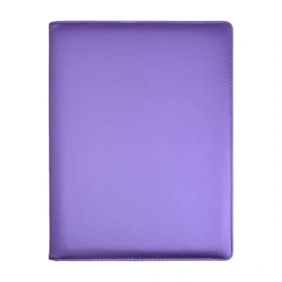 Image of Arpan A4 Professional Display Presentation Book 24 Pocket (48 Side) Portfolio Folder (Purple)