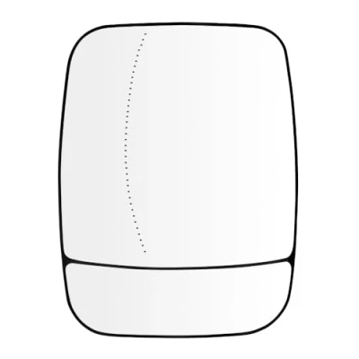 Image of SENZEAL Wing Mirror Glass Heated Left Passenger Side for Renault Trafic Vauxhall Vivaro B 2014 2019 Nissan NV300 Fiat Talento 2016 963666705R 963651588R (Left)