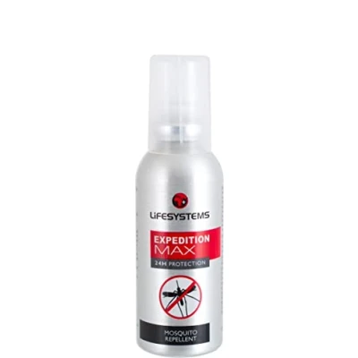 Image of Lifesystems Insect Repellent Expedition Maximum DEET Pump Spray Repels Mosquitoes, Biting Insects, Ticks Up to 8hrs Protection, Ideal For Any Destination Including Jungle Tropics