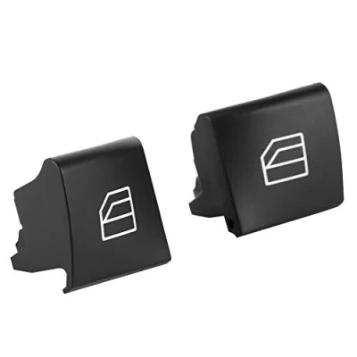 Image of For Mercedes A Class Window 2Pcs Car Abs Electric Power Master Switch Cap Cover Replacement Ml Gl R 05 12, 2518300590 9051