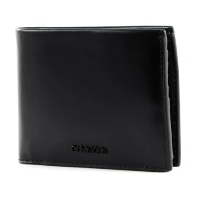 Image of Calvin Klein CK Median Trifold 10CC W/Coin, Black, One Size