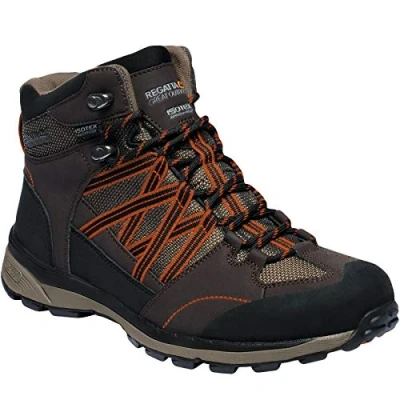 Image of Regatta Mens Samaris II Waterproof Walking Ankle Boots 6 UK