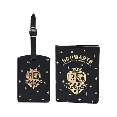 Image of Warner Bros Harry Potter Alumni Passport Holder &amp; Luggage Tag Ravenclaw