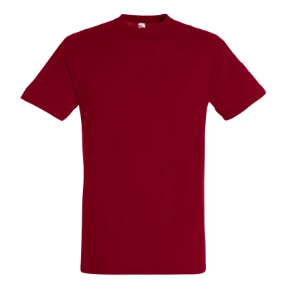 Image of SOLS Mens Regent Short Sleeve T Shirt (Tango Red) Cotton Size X Small