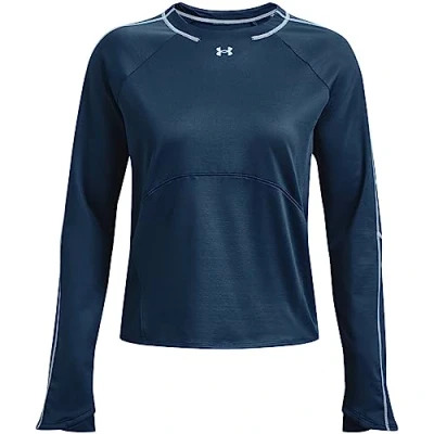 Image of Under Armour Womens Train CW Long Sleeve Performance T Shirt Petrol Blue M