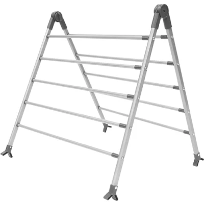Image of Black + Decker Over Bath Extendable Airer Grey