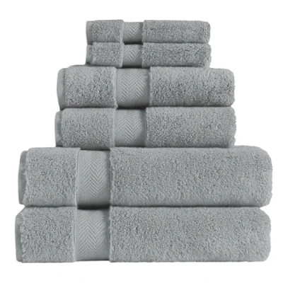 Image of Wholesale Trade Dealz Luxury Bath Towels 800GSM 100% Egyptian Cotton Super Soft Face Hand Jumbo Sheets Quick Dry Highly Absorbent Beach (Silver, Towel)