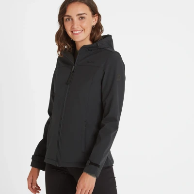 Image of TOG24 Soft shell jacket, Women&#039;s, Size: 24, Black
