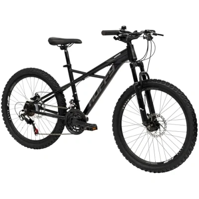 Image of Huffy Korros 27.5 Inch Men&#039;s Mountain Bike Hardtail + Front Suspension Shimano 21 gears MTB, Bronze