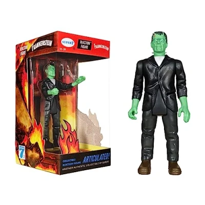 Image of Universal Monsters ReAction Action Figure Frankenstein (Fire Box)