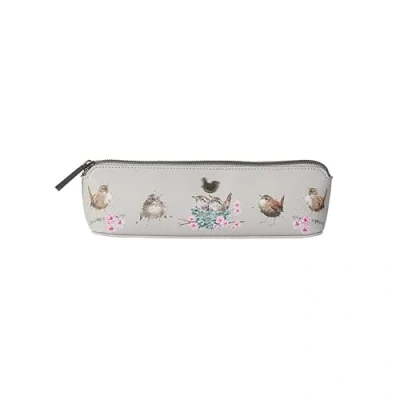 Image of Wrendale Designs &#039;Little Tweets&#039; Wren Brush Bag/Pencil Case