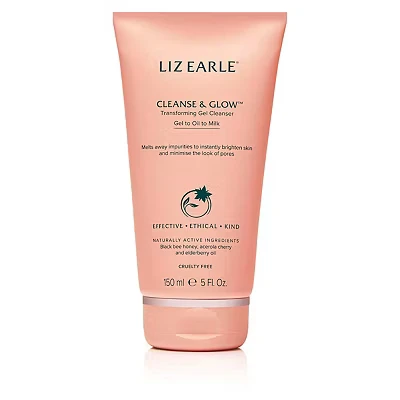 Image of Liz Earle Cleanse &amp; Glow Transforming Gel Cleanser 150ml