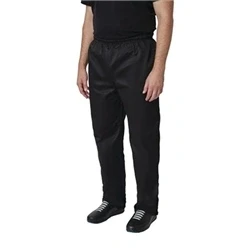 Image of Whites Vegas Chef Trousers Polycotton Black 2XL