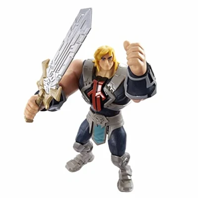 Image of Masters of the Universe ​He Man and He Action Figures Based on Animated Series for Storytelling Play, Articulated Battle Characters, Gift 4 Years Older, MOTU