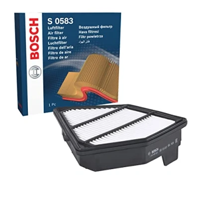 Image of 17220R5ZG01 Air Filter BOSCH F 026 400 583 75mm 250mm 221,5mm Insert HONDA: CR V 4