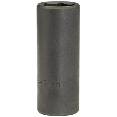 Image of Draper Deep Impact Socket, 1/2&quot; Sq. Dr., 24mm