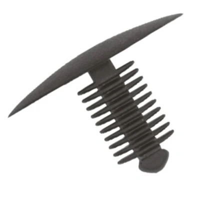 Image of Fir Tree Plastic Trim Clips Fits 9 10mm hole 33mm Head x25 FREE FIRST CLASS UK POSTAGE!