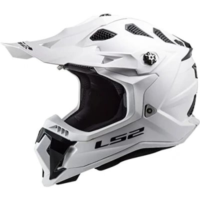Image of LS2 MX700 SUBVERTER SOLID GLOSS WHITE 06 L