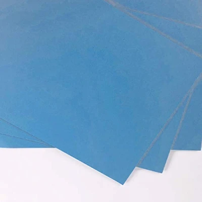 Image of SRA2 Large Blue Card Coloured Display Vibrant Mounting Craft 160gsm 10 Sheets Cardstock
