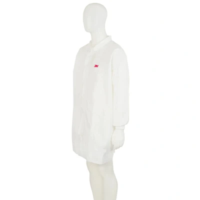 Image of 3M 4440 L Lab coat, White,