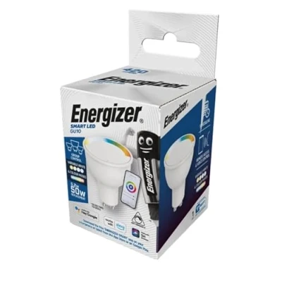 Image of Energizer Smart LED S18462 GU10 5.2W Colour Changing 420lm Boxed