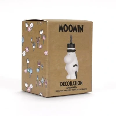 Image of Moomin Collectable Hanging Decorations &#039;Moominpappa&#039; Shaped Decoration