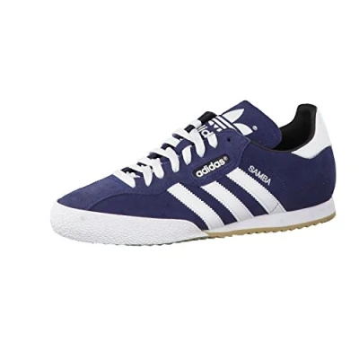 Image of adidas Samba Super Suede, Men&#039;s Trainers, Navysuede White, 8.5 UK (42 2/3 EU)
