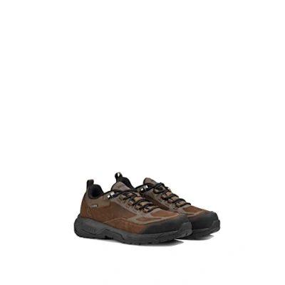 Image of Aigle Men&#039;s Palka Low Mtd Backpacking Boot, Dark Brown, 10.5 UK