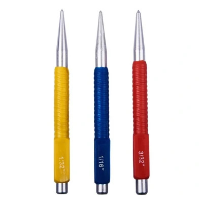 Image of Amtech H0865 3 Piece Colour Coded Centre Punch Set