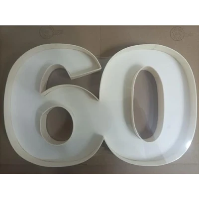 Image of Jointed Fillable number box 60, Wooden Letters and shapes