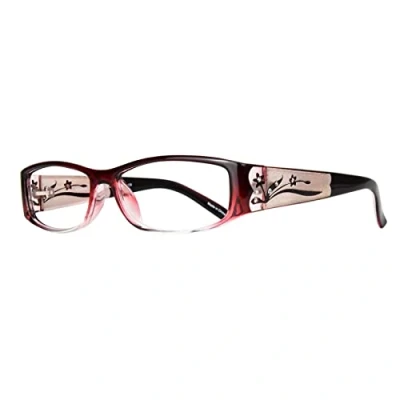 Image of EYEBOGO Kaylee Stylish Reading Glasses for Women (Burgundy, 1.25)