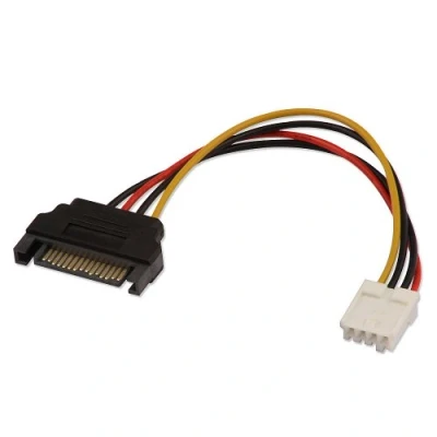 Image of LINDY 0.15m Power Adapter, SATA Female to 3.5&quot;